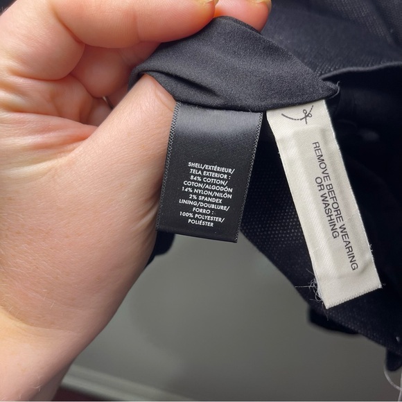 Ann Taylor Women’s Charcoal Blazer Size 12 Zip Pocket Fitted Work office Blazer - Picture 7 of 11